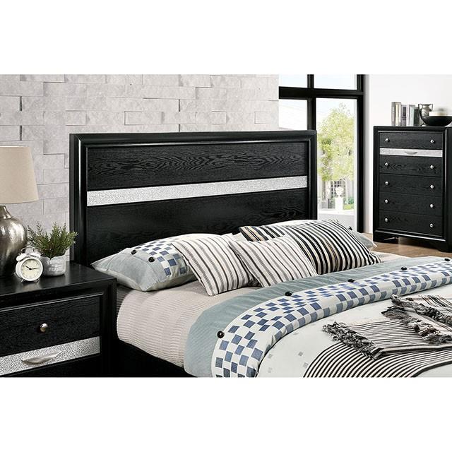  Furniture of America Chrissy CM7552BK-EK-BED E.King Bed IMAGE 4