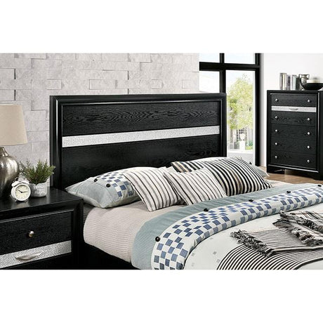  Furniture of America Chrissy CM7552BK-EK-BED E.King Bed IMAGE 4