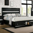  Furniture of America Chrissy CM7552BK-Q-BED Queen Bed IMAGE 1