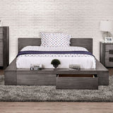  Furniture of America Janeiro King Bed CM7629GY-EK-BED IMAGE 1