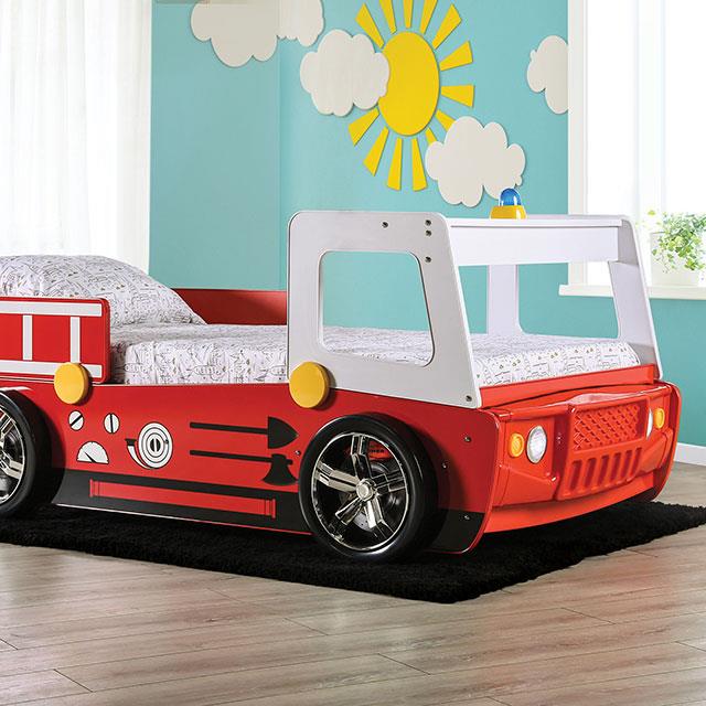  Furniture of America Firestall CM7644 Twin Bed IMAGE 1