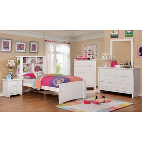  Furniture of America Marlee CM7651WH-T-BED Twin Bed IMAGE 1
