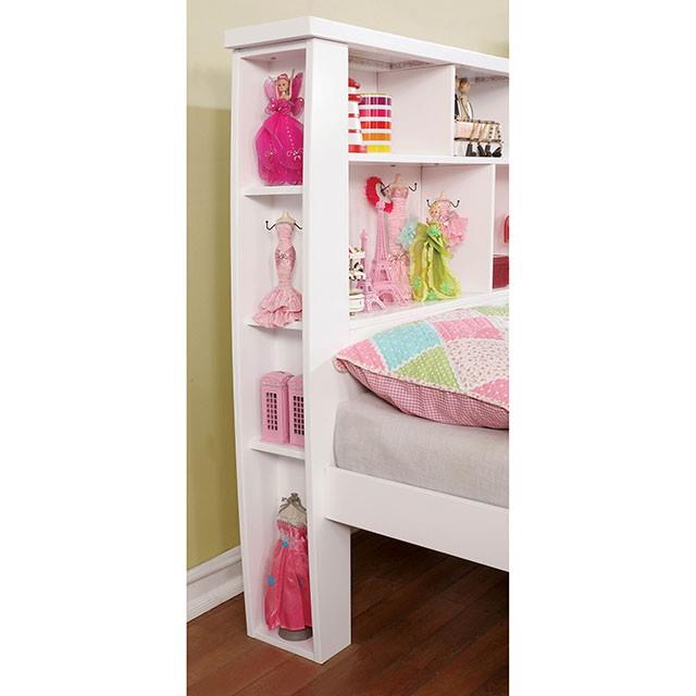  Furniture of America Marlee CM7651WH-T-BED Twin Bed IMAGE 4