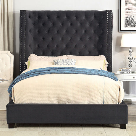  Furniture of America Rosabelle California King Bed CM7669DG-CK-BED IMAGE 1