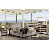  Furniture of America Anabelle California King Bed CM7677GY-CK-BED-VN IMAGE 2