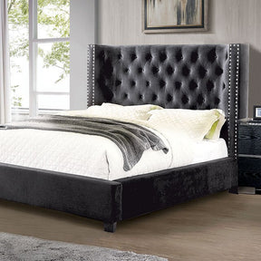 Furniture of America Cayla King Bed CM7779BK-EK-BED-VN IMAGE 1