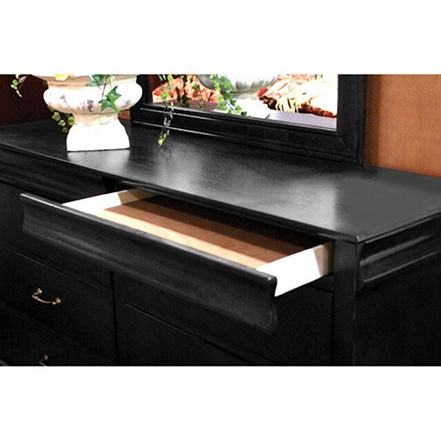  Furniture of America Louis Philippe Queen Bed CM7825BK-Q-BED IMAGE 3
