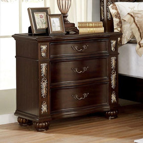  Furniture of America Theodor 3-Drawer Nightstand CM7926N IMAGE 1