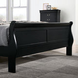  Furniture of America Louis Philippe Queen Sleigh Bed CM7966BK-Q-BED IMAGE 3