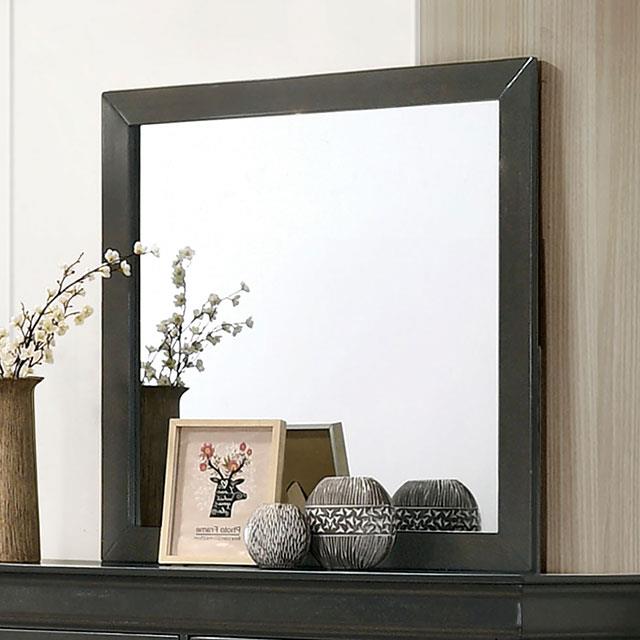  Furniture of America Louis Philippe Dresser Mirror CM7966GY-M IMAGE 1