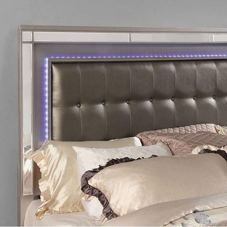  Furniture of America Brachium CM7977SV-CK-BED Cal.King Bed IMAGE 2