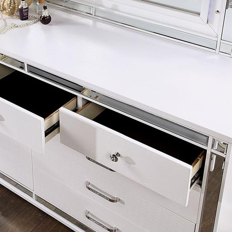  Furniture of America Brachium CM7977WH-CK-BED Cal.King Bed IMAGE 7