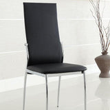  Furniture of America Kalawao CM8310BK-SC-2PK Side Chair (2/Box) IMAGE 1