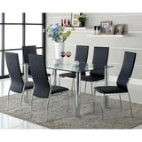  Furniture of America Kalawao CM8310BK-SC-2PK Side Chair (2/Box) IMAGE 2