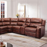  Furniture of America Callie CM9901-SECT Power Sectional IMAGE 1
