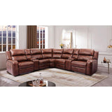  Furniture of America Callie CM9901-SECT Power Sectional IMAGE 2