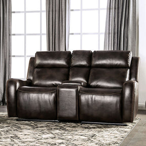  Furniture of America Barclay CM9906-LV-PK Power Loveseat IMAGE 1