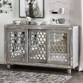  Furniture of America Brianna EM-AC091GY Cabinet IMAGE 1