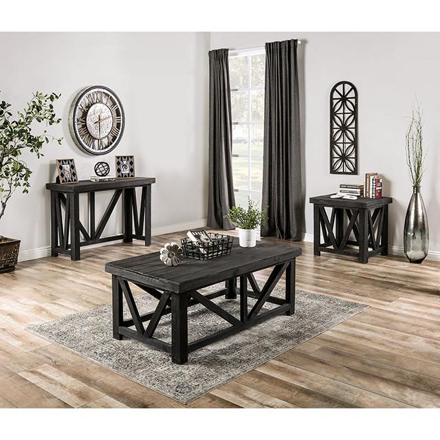  Furniture of America Halton Hills EM4001DG-S Sofa Table IMAGE 2