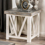  Furniture of America Halton Hills EM4001IV-E End Table IMAGE 1