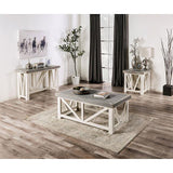  Furniture of America Halton Hills EM4001IV-E End Table IMAGE 2