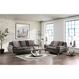  Furniture of America Sarnen EM6721DG-LV Loveseat IMAGE 2