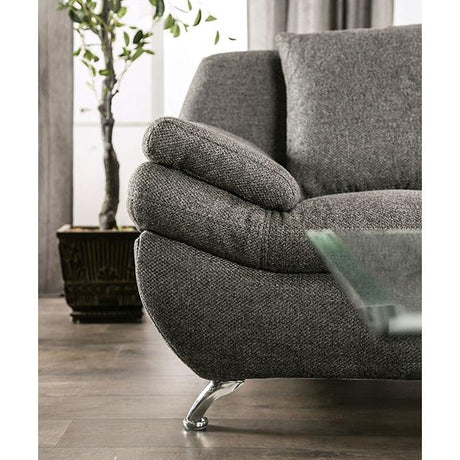  Furniture of America Sarnen EM6721DG-LV Loveseat IMAGE 5