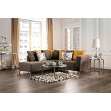  Furniture of America Krefeld Fabric Sectional EM6750BR-SECT IMAGE 1