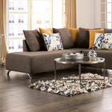  Furniture of America Krefeld Fabric Sectional EM6750BR-SECT IMAGE 2