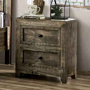 Furniture of America Oakridge Nightstand EM7074BR-N IMAGE 1