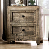  Furniture of America Oakridge Nightstand EM7074BR-N IMAGE 3