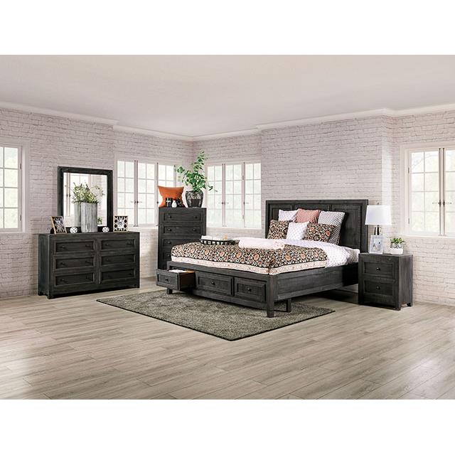  Furniture of America Oakridge EM7074DG-M Mirror IMAGE 2