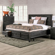  Furniture of America Oakridge Queen Bed EM7074DG-Q-BED IMAGE 1