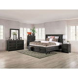  Furniture of America Oakridge Queen Bed EM7074DG-Q-BED IMAGE 2