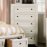  Furniture of America Oakridge 5-Drawer Chest EM7074IV-C IMAGE 1