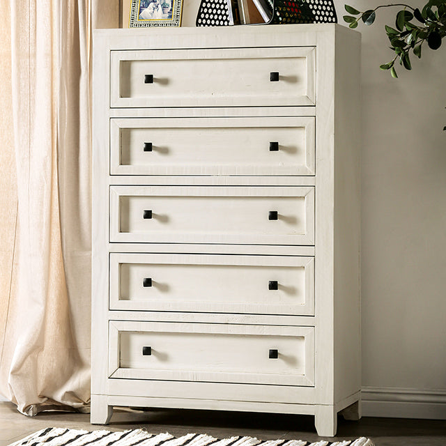 Furniture of America Oakridge 5-Drawer Chest EM7074IV-C IMAGE 3
