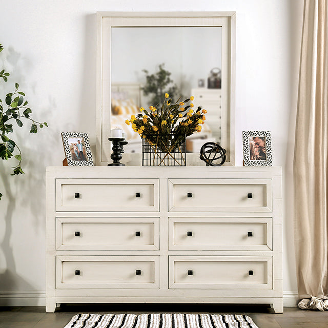  Furniture of America Oakridge 6-Drawer Dresser EM7074IV-D IMAGE 3