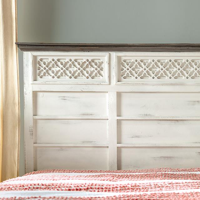  Furniture of America Myrtlemoore EM7079IV-Q-BED Queen Bed IMAGE 3
