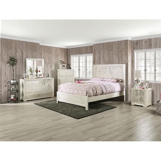  Furniture of America Geneva EM7080IV-N Night Stand IMAGE 2