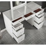  Furniture of America Louise FOA-DK5240-SET Vanity W/ Stool IMAGE 2