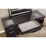  Furniture of America Vickie FOA-DK5684DG-PK Vanity Set IMAGE 2