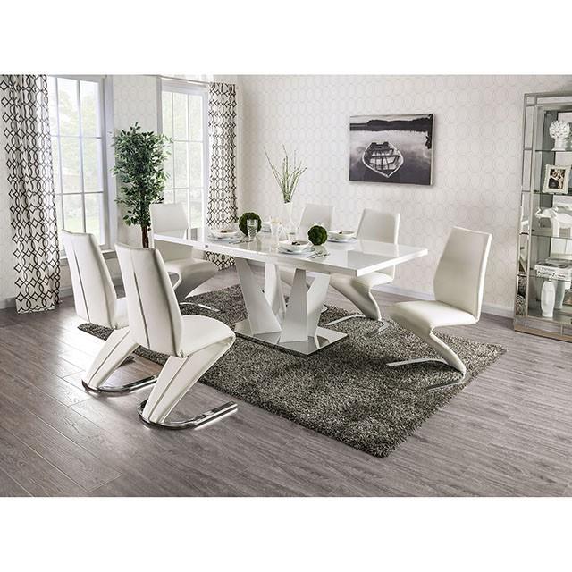  Furniture of America Zain FOA3742T-TABLE Dining Table IMAGE 2