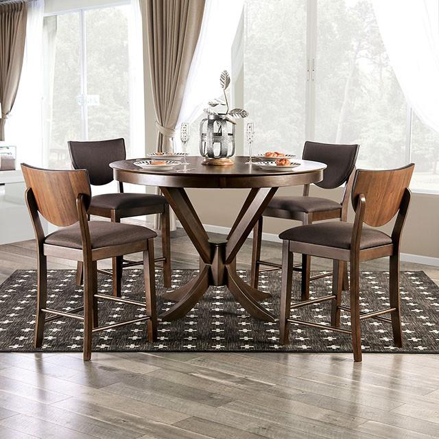  Furniture of America Marina FOA3787RPT-TABLE Counter Ht. Table IMAGE 1