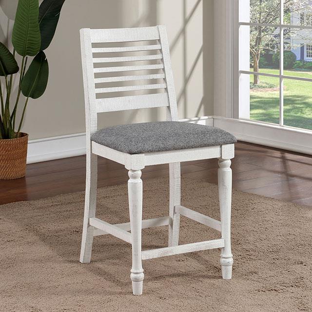  Furniture of America Calabria FOA3908PC-2PK Counter Ht. Chair (2/Box) IMAGE 1