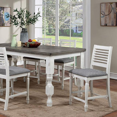  Furniture of America Calabria FOA3908PT Counter Ht. Table IMAGE 1