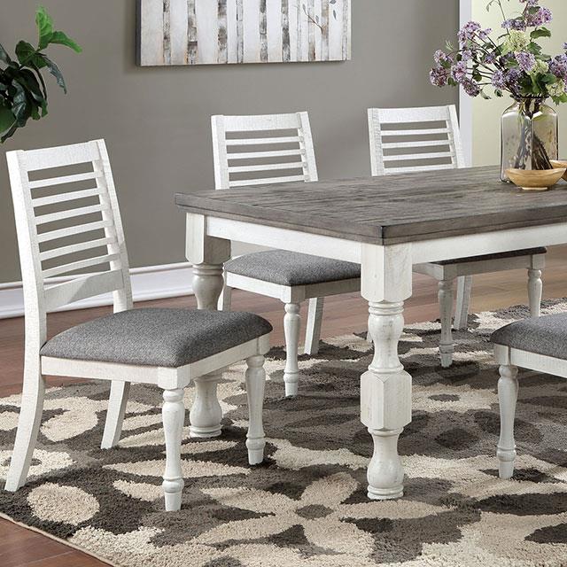  Furniture of America Calabria Dining Table FOA3908T IMAGE 1