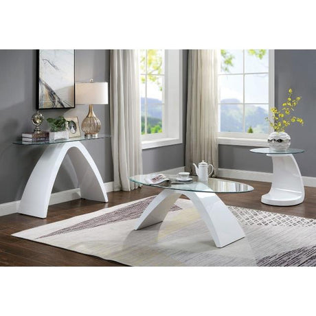  Furniture of America Nahara FOA4042WH-E-TABLE End Table IMAGE 2