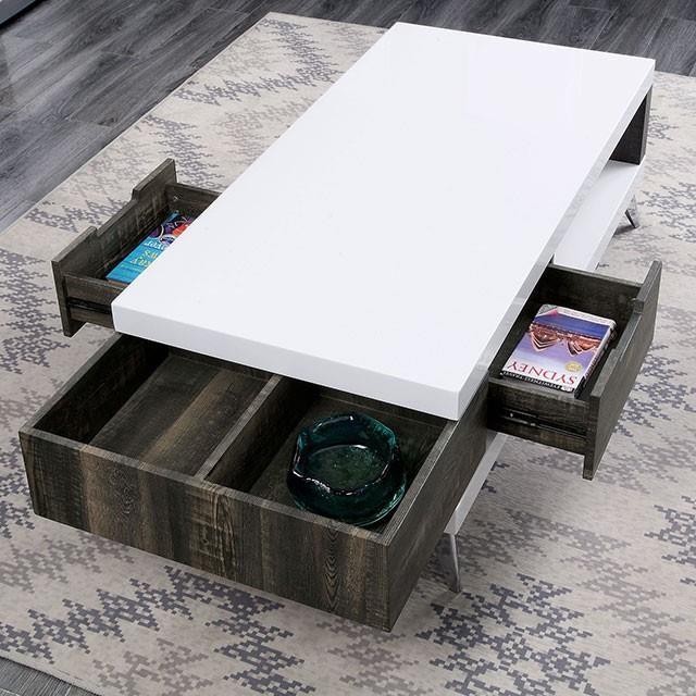  Furniture of America Corinne FOA4535C Coffee Table IMAGE 4
