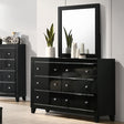  Furniture of America Magdeburg 6-Drawer Dresser FOA7038BK-D IMAGE 1