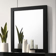  Furniture of America Magdeburg FOA7038BK-M Mirror IMAGE 1
